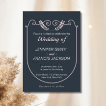 Elegante klassische Hochzeit und Blush