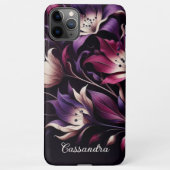 Elegante klassische Lilies Frische Pasta machen iPhone Hülle (Rückseite)