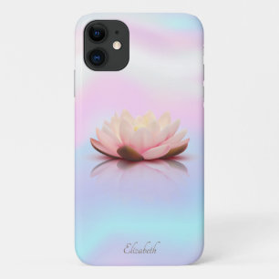 Elegante klassische Lotusblume holografisch Case-Mate iPhone Hülle