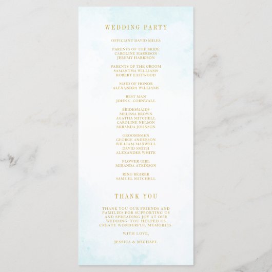 Elegante klassische Minimalistische Monogramm Türk Programm (Rückseite)