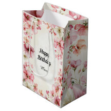 Elegante klassische rosa Blumen für sie