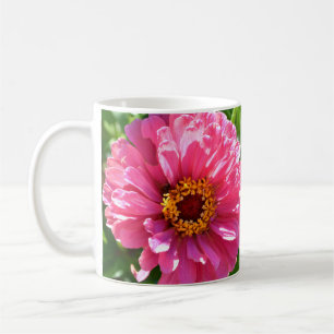 Elegante klassische rosa florale Chrysantheme Gäns Kaffeetasse