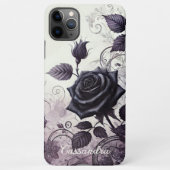 Elegante klassische Rose Falknerei - Falconeria Lo iPhone Hülle (Rückseite)