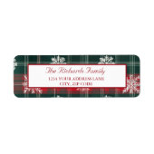 Elegante klassische Schneeflocken Holiday Winter Z (Vorne)