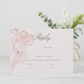 Elegante klassische, stilvolle Orchid Wedding UAWG (Stehend Vorderseite)