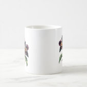 Elegante klassische Tasse aus Lila und schwarz-orc (Mittel)