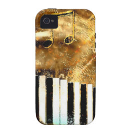 Elegante Klaviermusik und Noten Case-Mate iPhone 4 Hülle