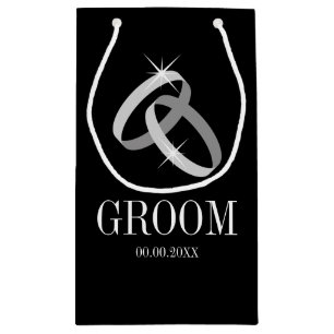 Elegante kleine Geschenktasche für Braut und Bräut Geschenktüte