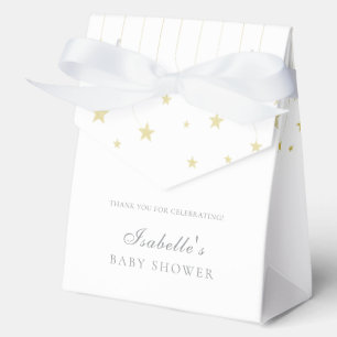 Elegante kleine Sterne Babyparty Geschenkschachtel