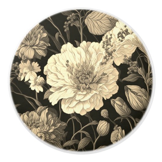 Elegante Knöpfe für die Keramik Keramikknauf (Vorderseite)