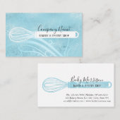 Elegante Konditorei der Bäckerei-| Visitenkarte (Vorne/Hinten)