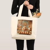 Elegante Konditorei Jumbo Stoffbeutel (Vorderseite (Produkt))