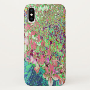 Elegante Korallen und Chartreuse Limelight Hydrang Case-Mate iPhone Hülle