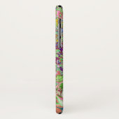 Elegante Korallen und Chartreuse Limelight Hydrang Case-Mate iPhone Hülle (Hinten/Links)