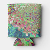 Elegante Korallen und Chartreuse Limelight Hydrang Dosenkühler (Vorderseite)