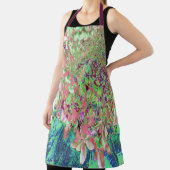 Elegante Korallen und Chartreuse Limelight Hydrang Schürze (InSitu)