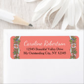 Elegante Korallenblättervögel Hochzeitsmailings (Insitu)