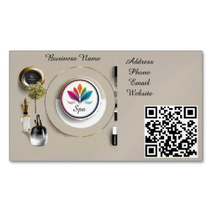 Elegante Kosmetik-Arrangement-Display Magnetische Visitenkarte