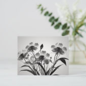 Elegante Kosmos-Blume in Bloom Postkarte (Stehend Vorderseite)