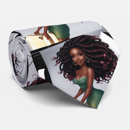 Elegante Krawatte (Gerollt)