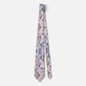 Elegante Krawatte mit geometrischem Muster (Vorderseite)