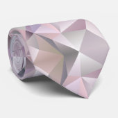 Elegante Krawatte mit geometrischem Muster (Gerollt)