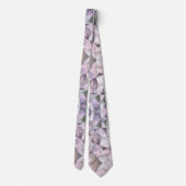 Elegante Krawatte mit geometrischem Muster (Rückseite)