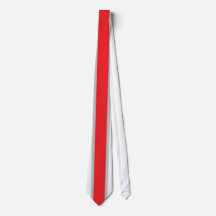 Elegante Krawatte mit roten und weißen Streifen fü