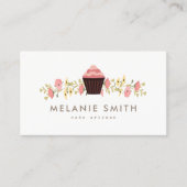 Elegante Kuchen-Bäckerei-Visitenkarte Visitenkarte (Vorderseite)