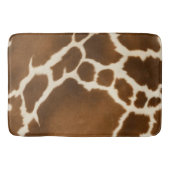Elegante Kuh Imitate Leather Modern Collection Badematte (Vorderseite)