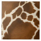 Elegante Kuh Imitate Leather Modern Collection Fliese (Vorderseite)