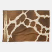 Elegante Kuh Imitate Leather Modern Collection Geschirrtuch (Horizontal)