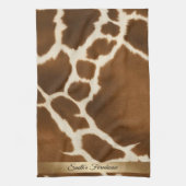 Elegante Kuh Imitate Leather Modern Collection Geschirrtuch (Vertikal)