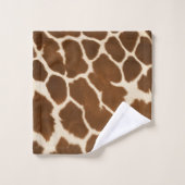 Elegante Kuh Imitate Leather Popular Collection Badhandtuch Set (Waschlappen)