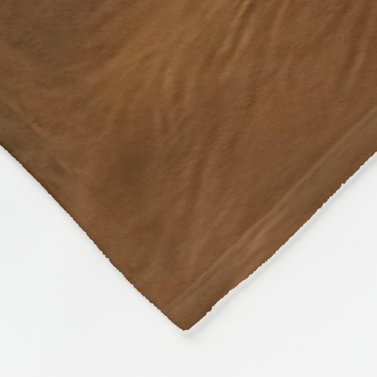 Elegante Kuh Imitate Leather Trendy Collection Fleecedecke (Ecke)