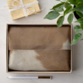 Elegante Kuh Imitate Leather Trendy Collection Seidenpapier (Geschenk)