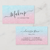 Elegante Küken-Rose Goldmedaillenmakultur Aqua Gli Visitenkarte (Vorne/Hinten)