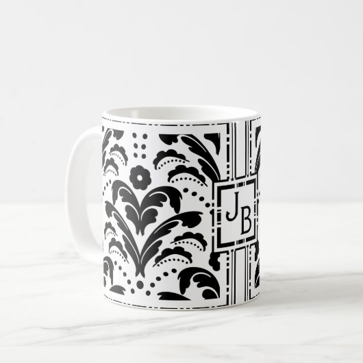 Elegante kundenspezifische kaffeetasse (Vorderseite Links)