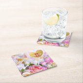 Elegante kundenspezifische rechteckiger pappuntersetzer (Vor Ort)