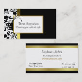Elegante kundenspezifische Visitenkarte (Vorne/Hinten)