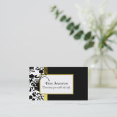 Elegante kundenspezifische Visitenkarte (Stehend Vorderseite)