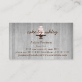 Elegante kundenspezifische visitenkarte (Rückseite)