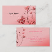 Elegante kundenspezifische Visitenkarten Visitenkarte (Vorne/Hinten)