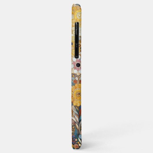 Elegante Kunst Antique Jugendstil Flora Case-Mate iPhone Hülle (Hinten/Links)