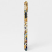 Elegante Kunst Antique Jugendstil Flora iPhone Hülle (Rechte Seite)