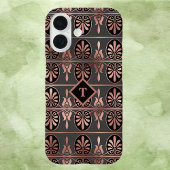 Elegante Kunst-Déco in Coppery Rose Case-Mate iPhone Hülle