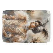 Elegante Kunst, Dichtung und Musik Badematte (Vorderseite)