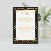 Elegante Kunst, Dichtung und Musik Begleitkarte (Stehend Vorderseite)