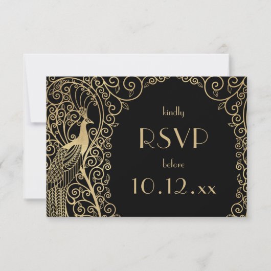 Elegante Kunst, Dichtung und Musik Einladung (Vorderseite)