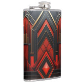 Elegante Kunst, Dichtung und Musik Flachmann (Rechts)